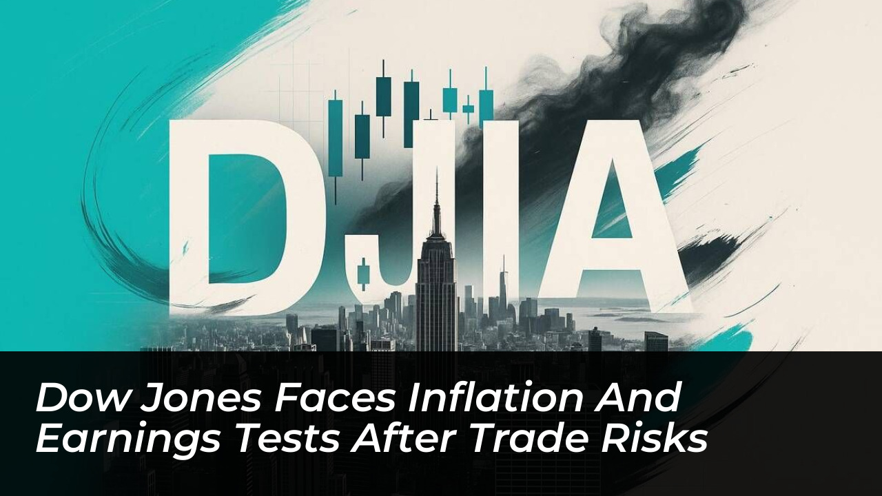 dow jones faces inflation and earnings tests after trade risks HJBS
