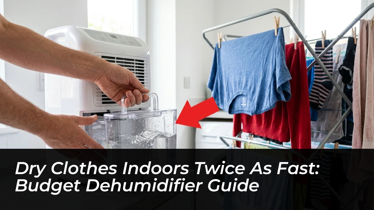 dry clothes indoors twice as fast budget dehumidifier guide Z1Em