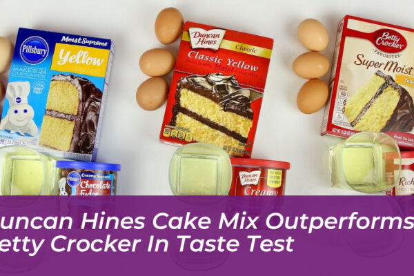 Duncan Hines Cake Mix Outperforms Betty Crocker in Taste Test