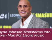dwayne johnson transforms into chicken man for lizard music pOhm