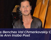 dwts benches val chmerkovskiy over carrie ann inaba post znsP