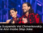 dwts suspends val chmerkovskiy after carrie ann inaba slap joke 7E6g