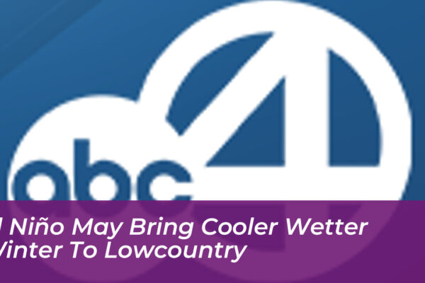 el nino may bring cooler wetter winter to lowcountry OO2l