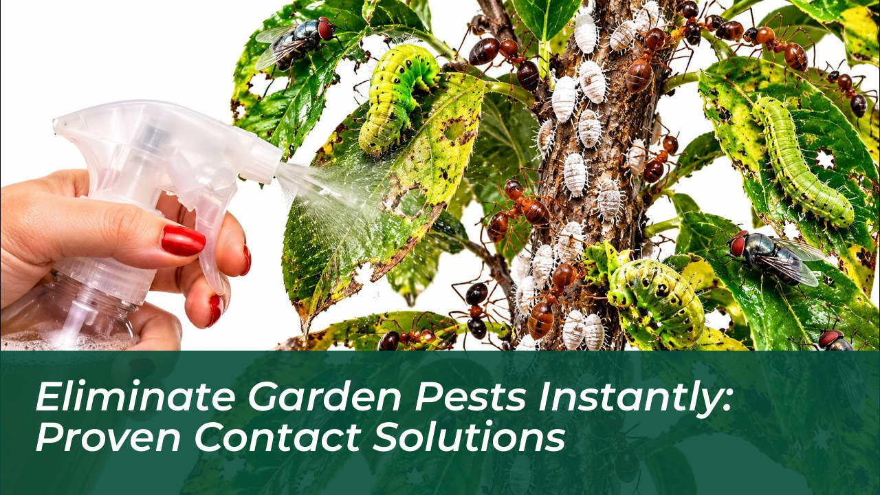 eliminate garden pests instantly proven contact solutions CH9S