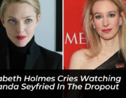 elizabeth holmes cries watching amanda seyfried in the dropout GTaB