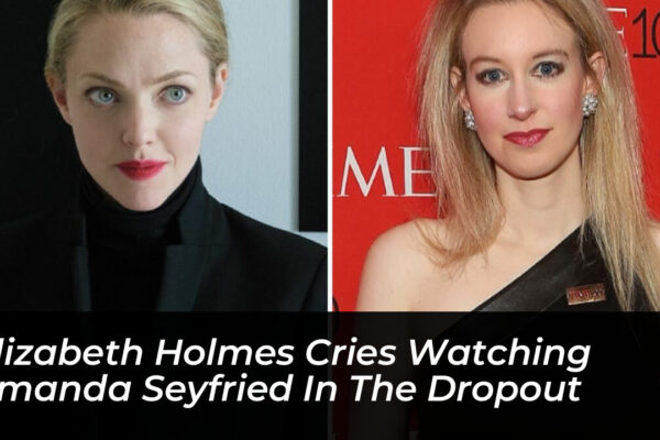 elizabeth holmes cries watching amanda seyfried in the dropout GTaB