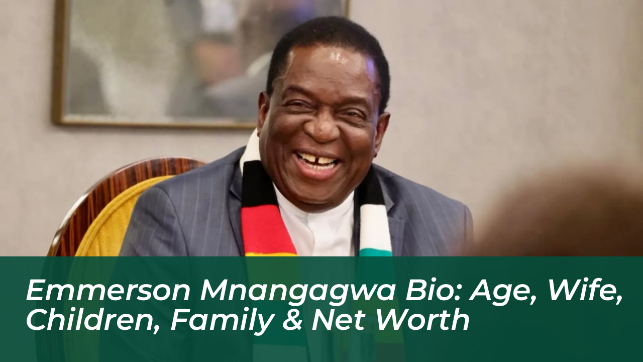 emmerson mnangagwa bio age wife children family net worth RflZ