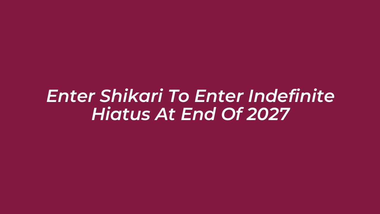 enter shikari to enter indefinite hiatus at end of 2027 p6KM