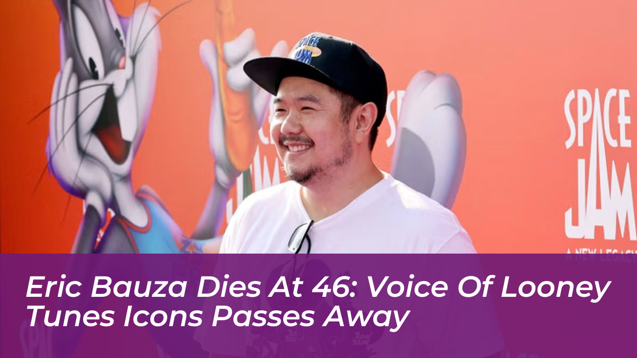 eric bauza dies at 46 voice of looney tunes icons passes away I2k8