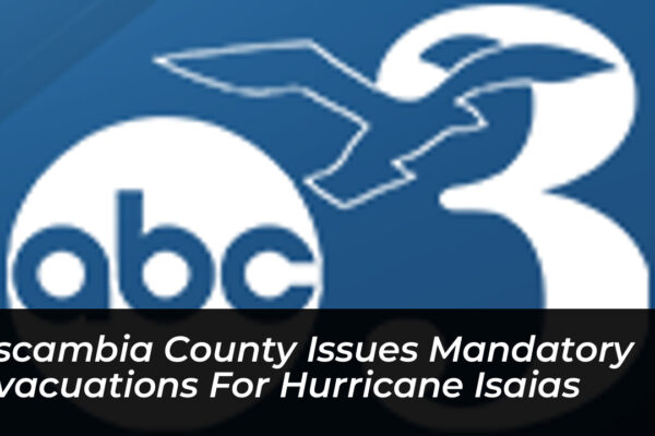 escambia county issues mandatory evacuations for hurricane isaias Nv0n