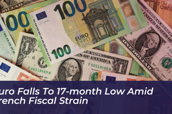 euro falls to 17 month low amid french fiscal strain wzes
