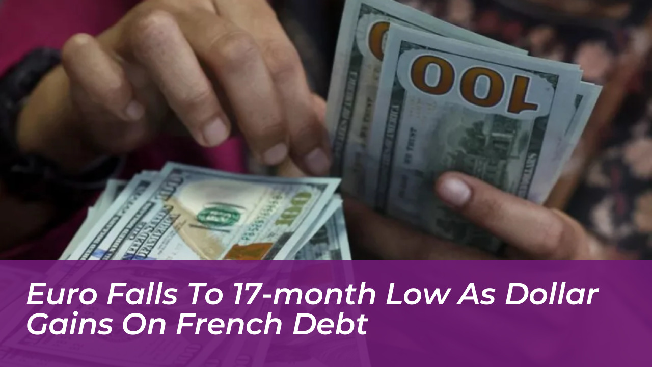 euro falls to 17 month low as dollar gains on french debt JUFM