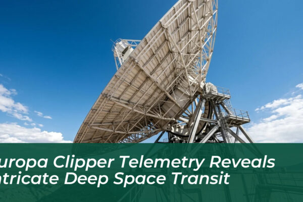 europa clipper telemetry reveals intricate deep space transit MaTe