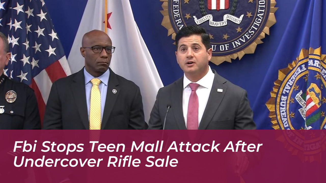 fbi stops teen mall attack after undercover rifle sale uhWS