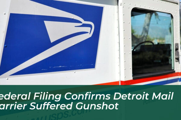 federal filing confirms detroit mail carrier suffered gunshot McQh