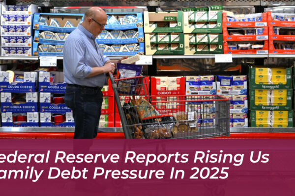 federal reserve reports rising us family debt pressure in 2025 XDgs