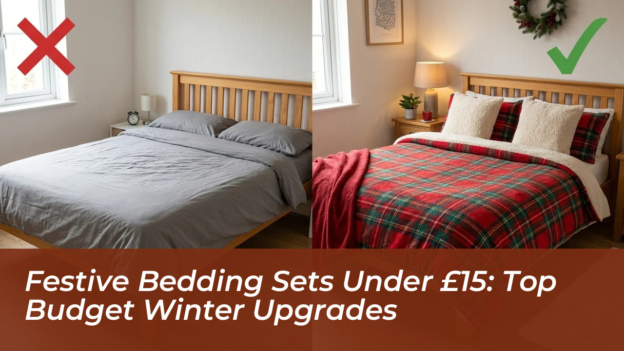 festive bedding sets under 15 top budget winter upgrades PNUJ