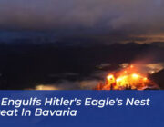 fire engulfs hitlers eagles nest retreat in bavaria 5ZDt
