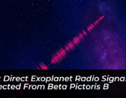 first direct exoplanet radio signal detected from beta pictoris b sIeA