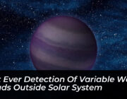 first ever detection of variable water clouds outside solar system zI7h
