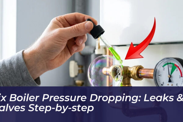 fix boiler pressure dropping leaks valves step by step f4Nr