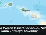 flood watch issued for kauai niihau and oahu through thursday miIM