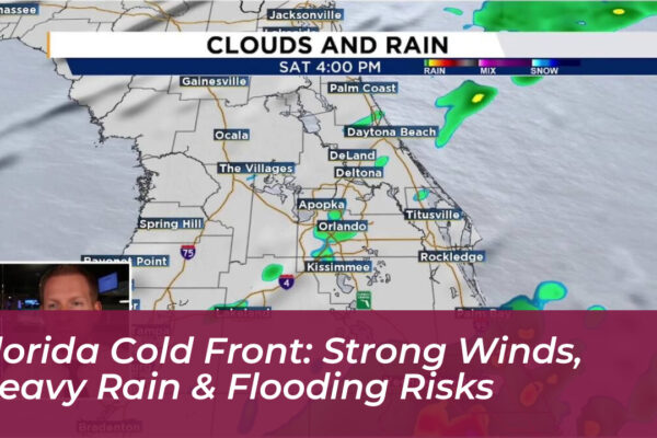 florida cold front strong winds heavy rain flooding risks V2jC