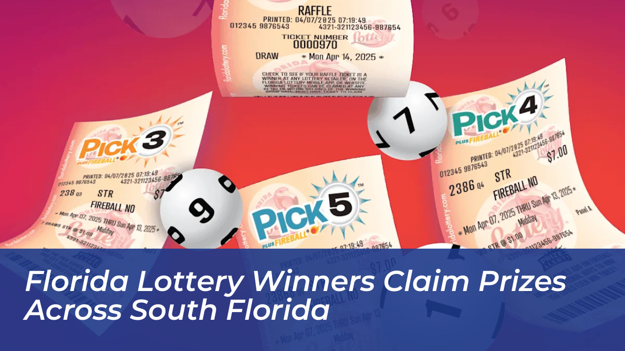 florida lottery winners claim prizes across south florida qG1V