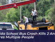 florida school bus crash kills 2 and injures multiple people hVpV