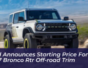 ford announces starting price for 2027 bronco rtr off road trim 7waQ