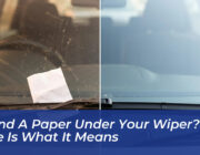 found a paper under your wiper here is what it means V0AU