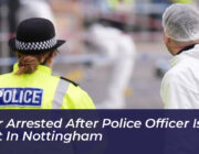 four arrested after police officer is shot in nottingham qdcn
