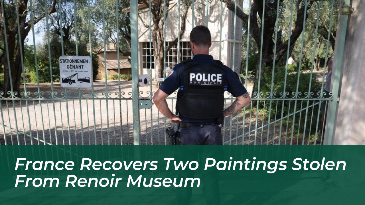 france recovers two paintings stolen from renoir museum rneS
