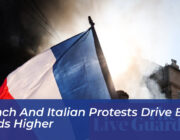 french and italian protests drive bond yields higher X9Yu