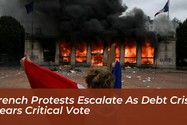 french protests escalate as debt crisis nears critical vote V2Vn