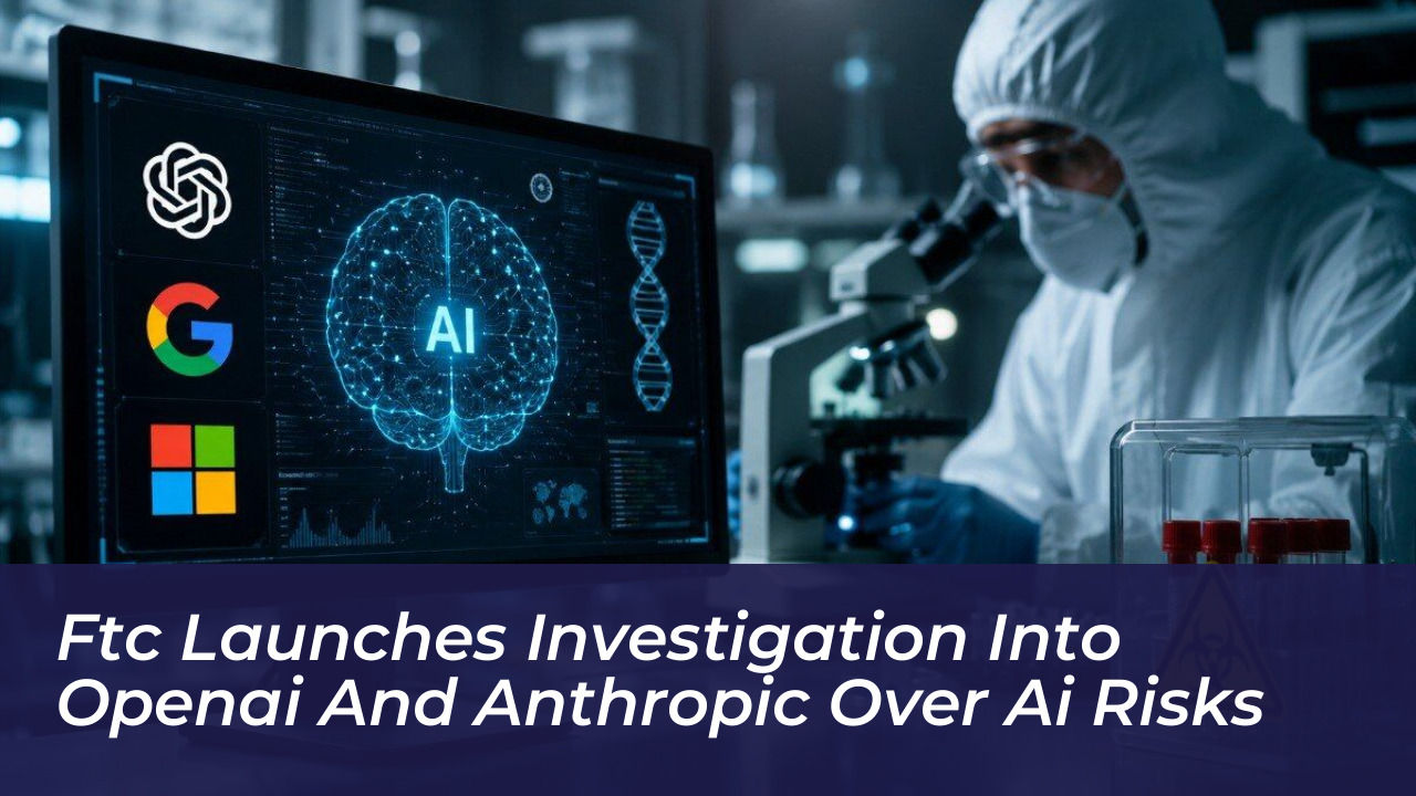 ftc launches investigation into openai and anthropic over ai risks HijK