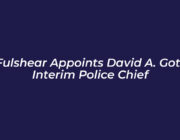 fulshear appoints david a gott interim police chief hjNB