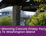gale warning cancels friday ferry trips to washington island DZS8