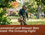 gas powered leaf blower ban debated the growing fight LDxY