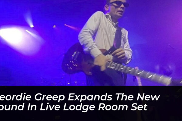 geordie greep expands the new sound in live lodge room set G0I7