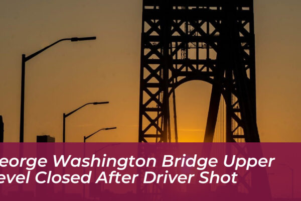 george washington bridge upper level closed after driver shot h1J5