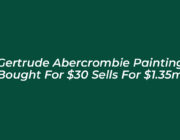 gertrude abercrombie painting bought for 30 sells for 1 35m hoUw