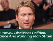 glen powell discusses political distance and running man strain TREa