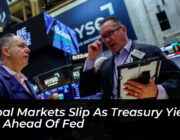 global markets slip as treasury yields rise ahead of fed MOez