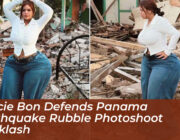 gracie bon defends panama earthquake rubble photoshoot backlash GCc2