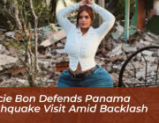 gracie bon defends panama earthquake visit amid backlash cXqo