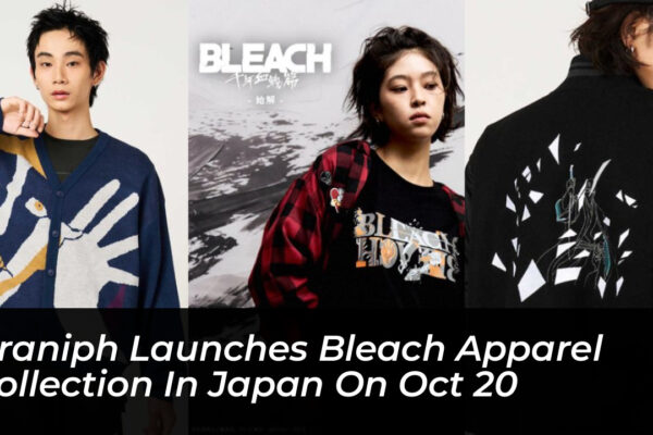 graniph launches bleach apparel collection in japan on oct 20 kj4o