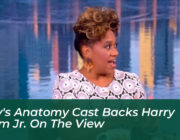 greys anatomy cast backs harry shum jr on the view h0ym