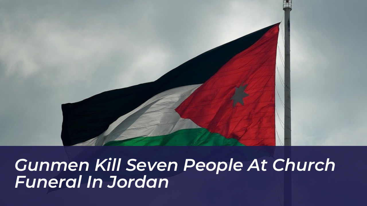 gunmen kill seven people at church funeral in jordan GSqw