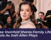hailee steinfeld shares family life details as josh allen plays 043B